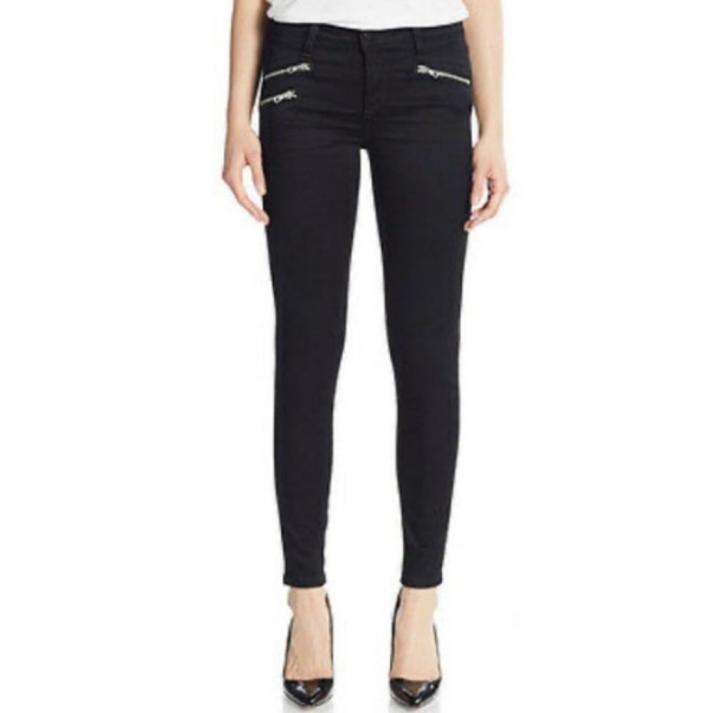 Joe's Jeans Black Rocker Skinny Jeans, 30
